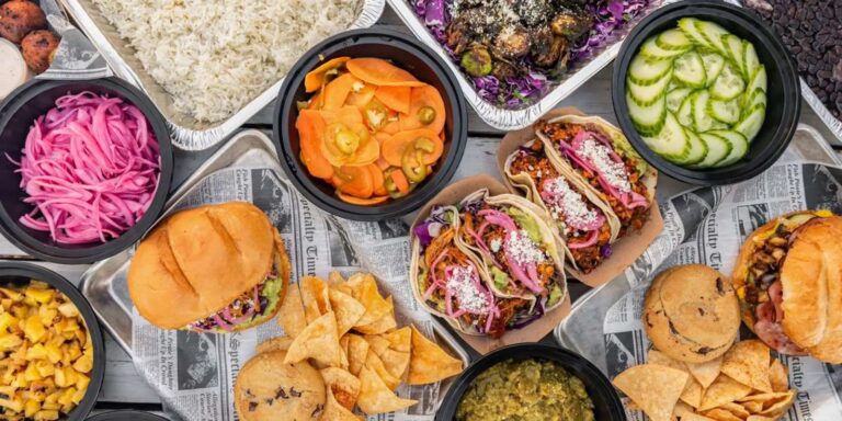 Office catering spread from Austin Daily Press in Austin, TX